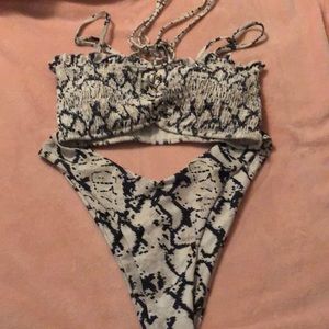 Snakeskin Bikini